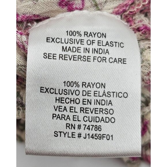 Women's - Patrons of Peace Bay Floral Cropped Top, Size Small - Picture 6 of 7